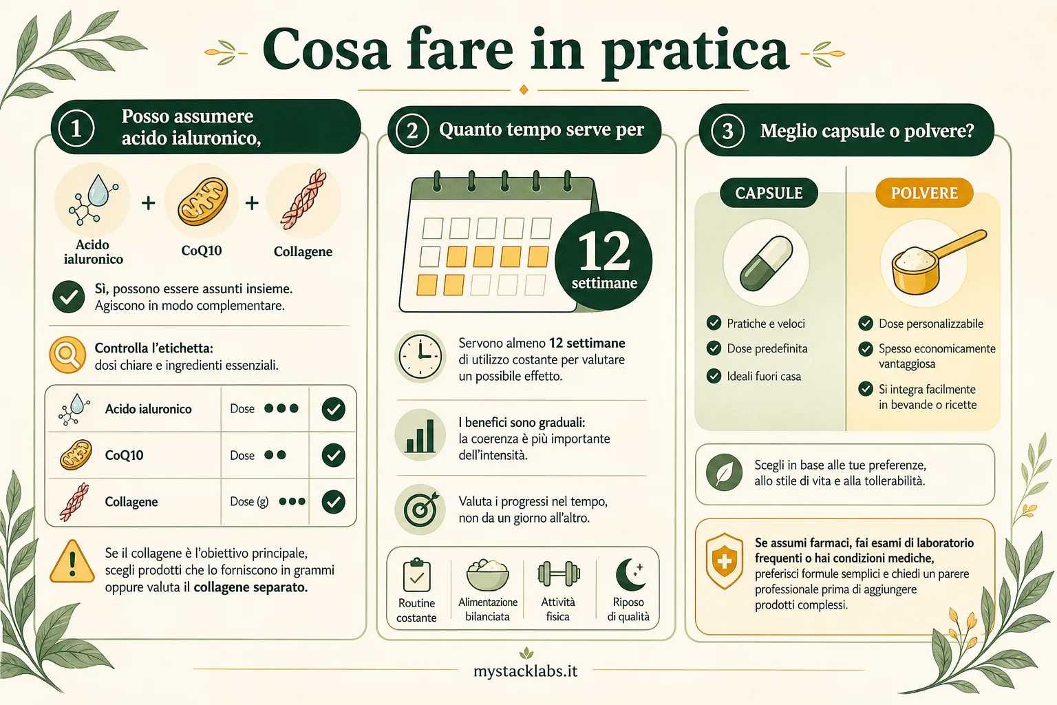 Cosa fare in pratica