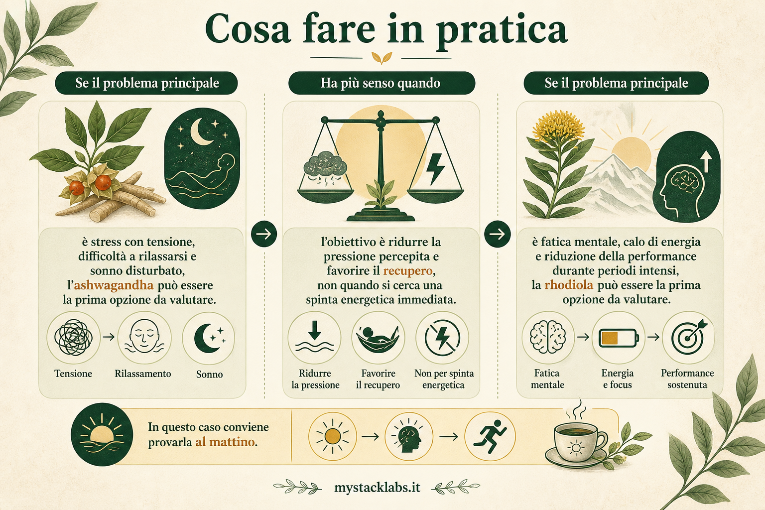 Cosa fare in pratica