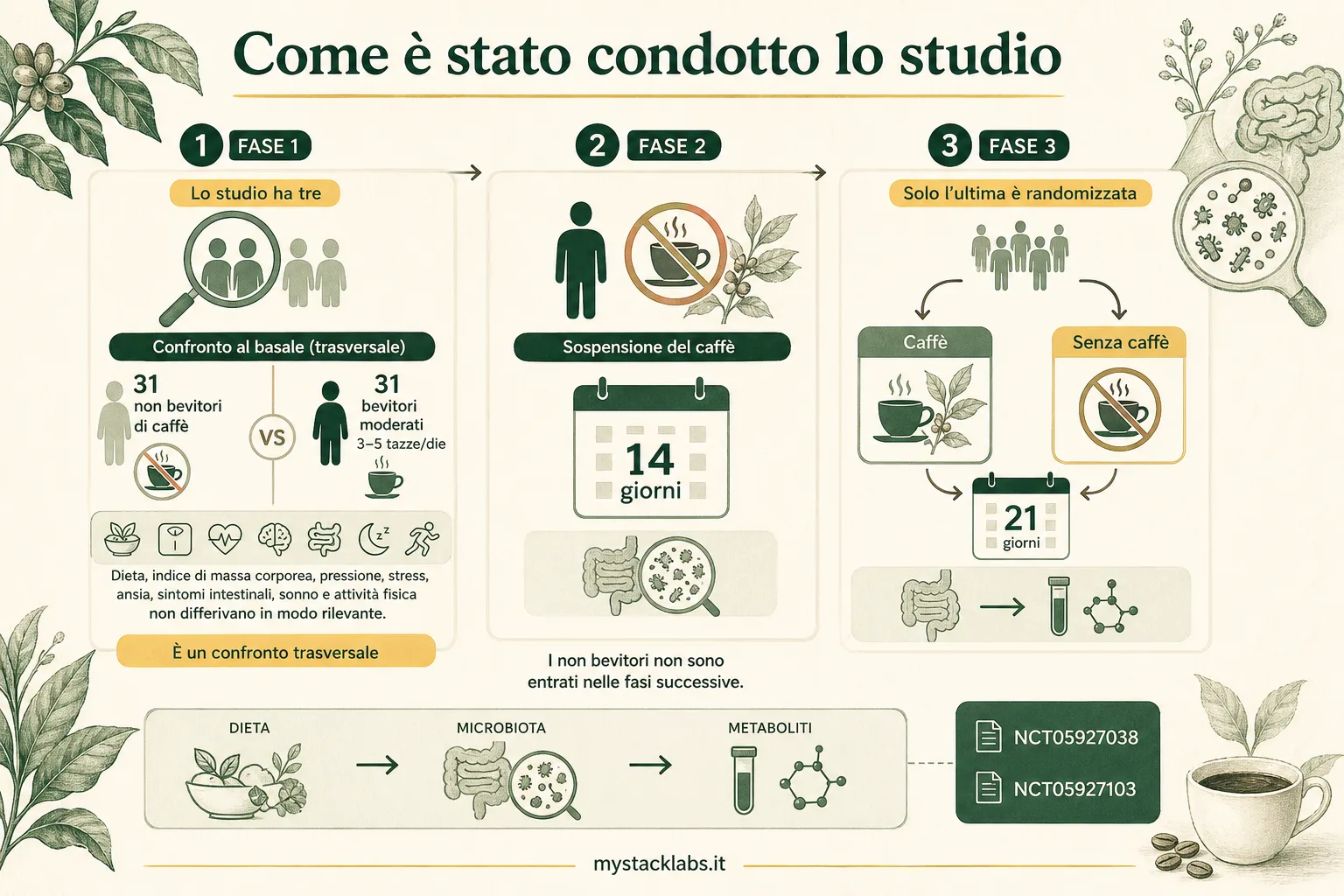Come è stato condotto lo studio