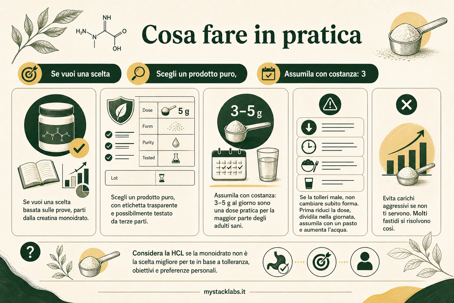 Cosa fare in pratica