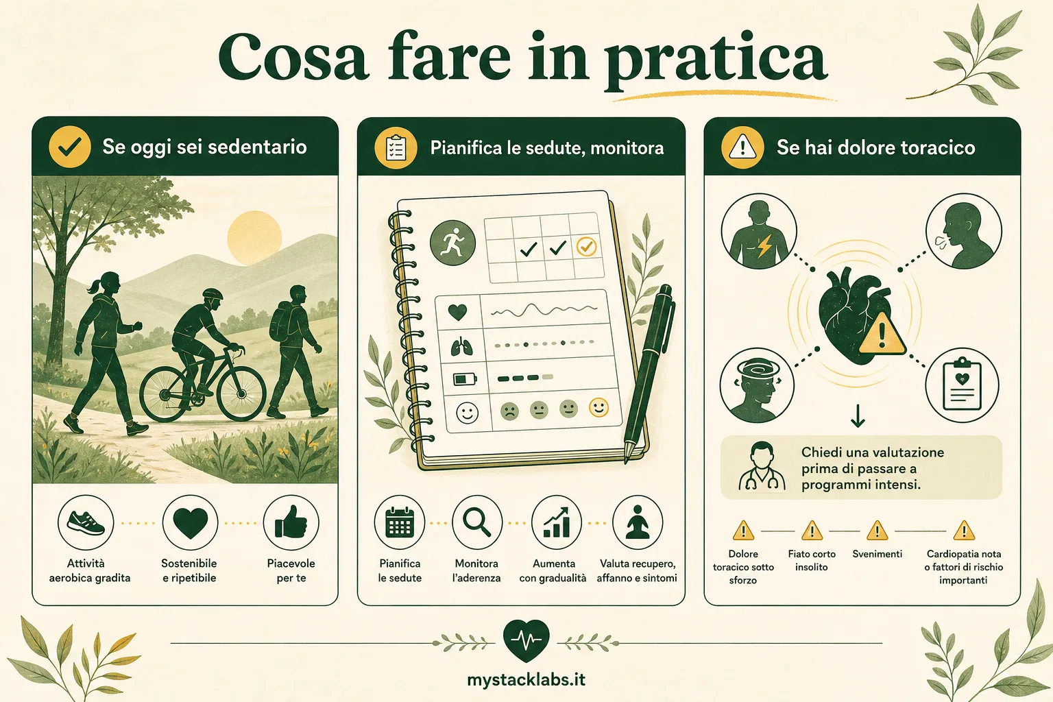 Cosa fare in pratica