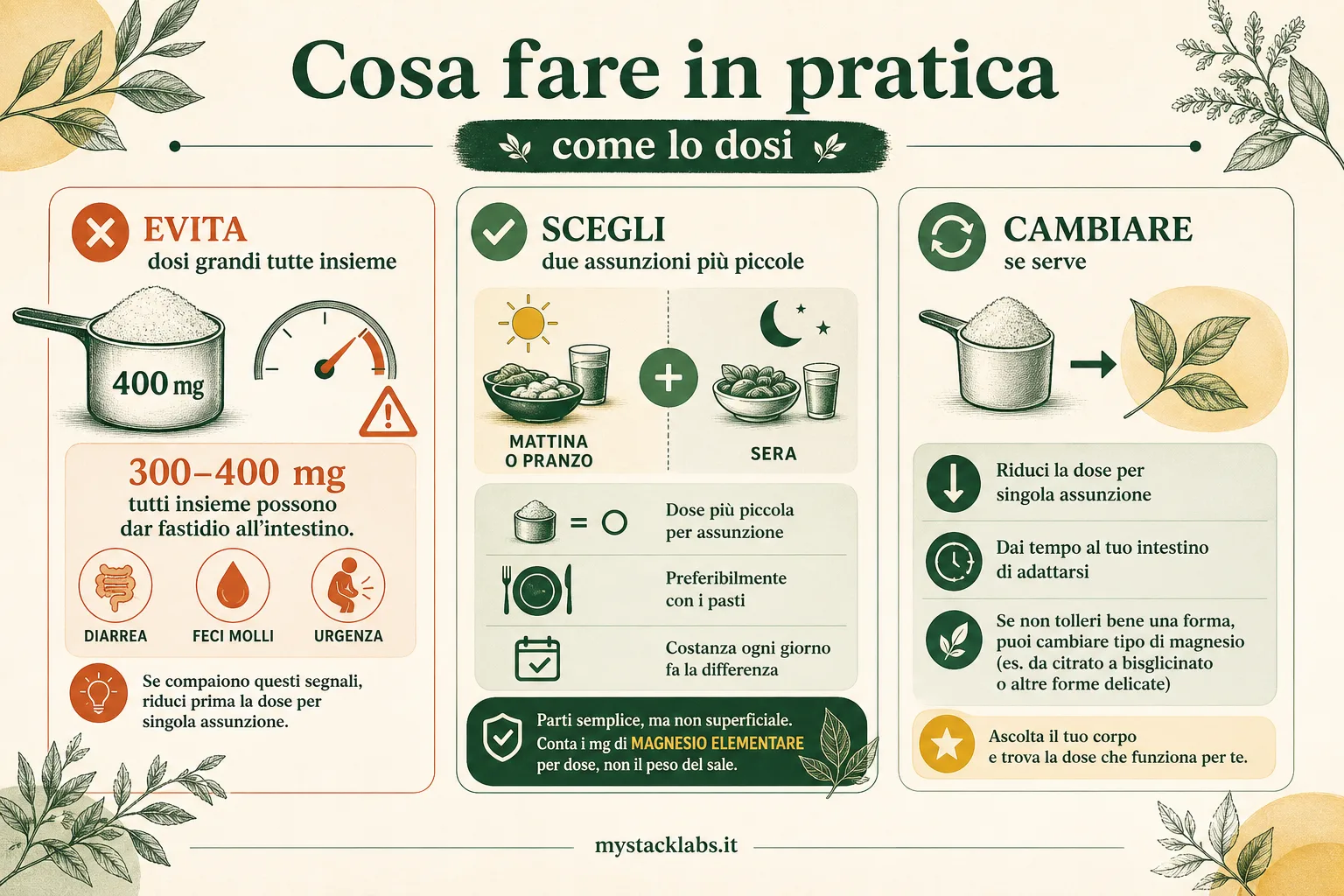 Cosa fare in pratica