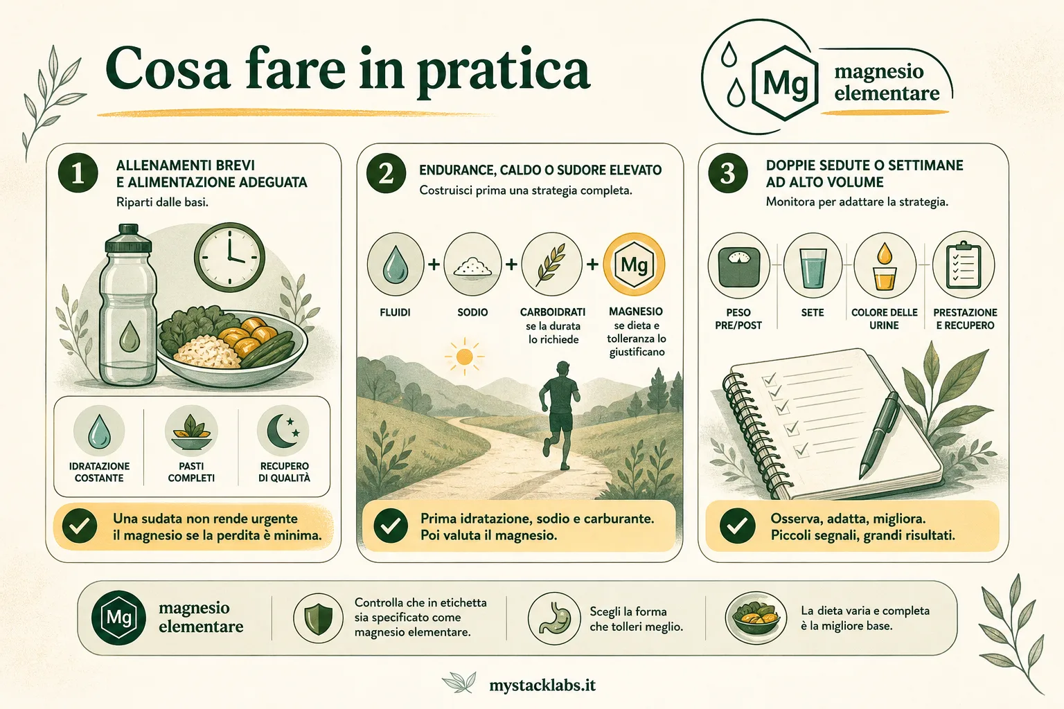 Cosa fare in pratica