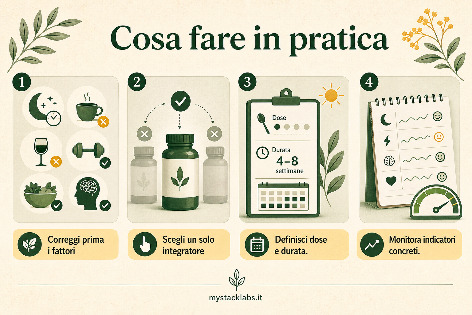 Cosa fare in pratica