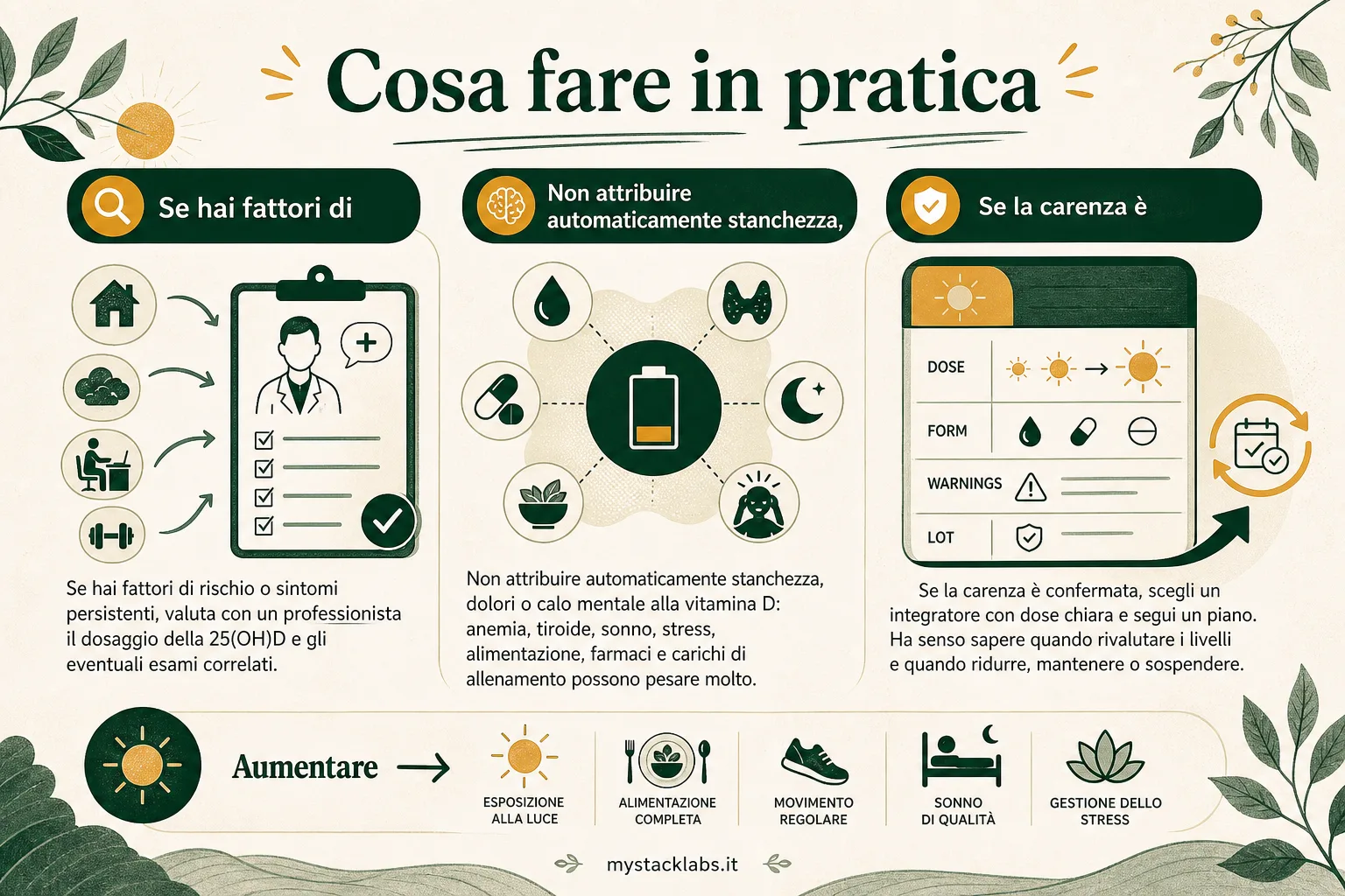 Cosa fare in pratica