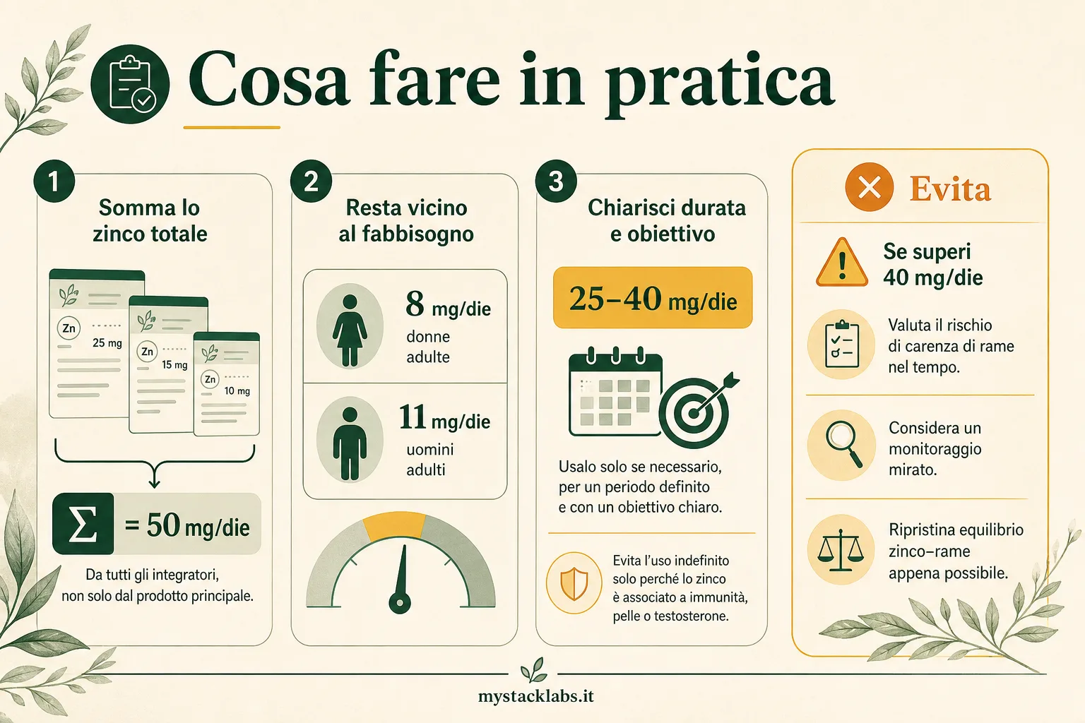 Cosa fare in pratica